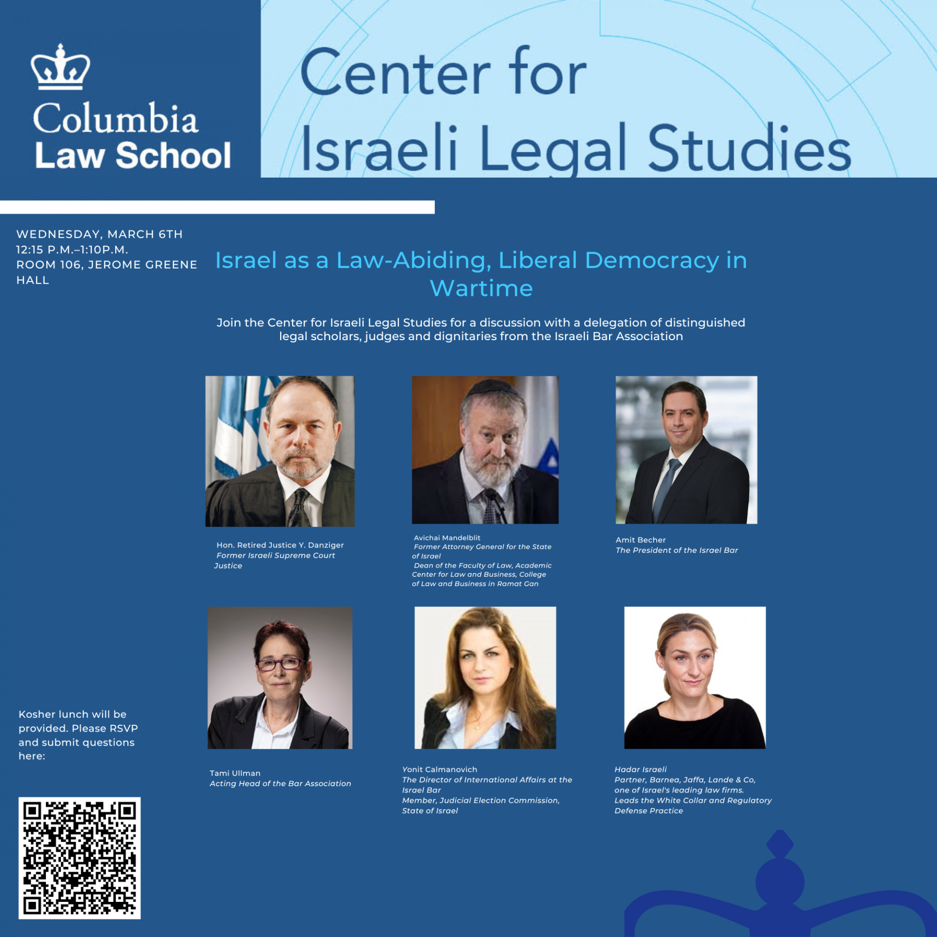 Israel as a Law-Abiding, Liberal Democracy in Wartime